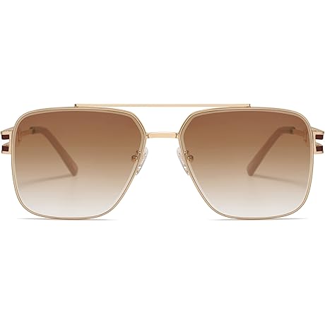 Oversized Vintage Gold Frame Glasses: A Stylish and Durable Accessory