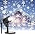 Christmas Snowflake Projector Lights Outdoor LED Snowfall Projection Landscape Lighting Waterproof Plug in Moving Effect Wall Mountable Snow Lights for Indoor Xmas Holiday Home Party New Year Show