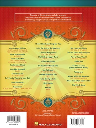 Kids' Musical Theatre Collection - Volume 1 Book/Online Audio - Image 2