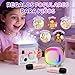 Imagen de BNEHHOV Mini Máquina de Karaoke para Niños y Adultos 5 Divertidos Efectos de Voz 6 Modos de Iluminación Altavoz Bluetooth Portátil con 2 Micrófonos Inalámbricos Cumpleaños