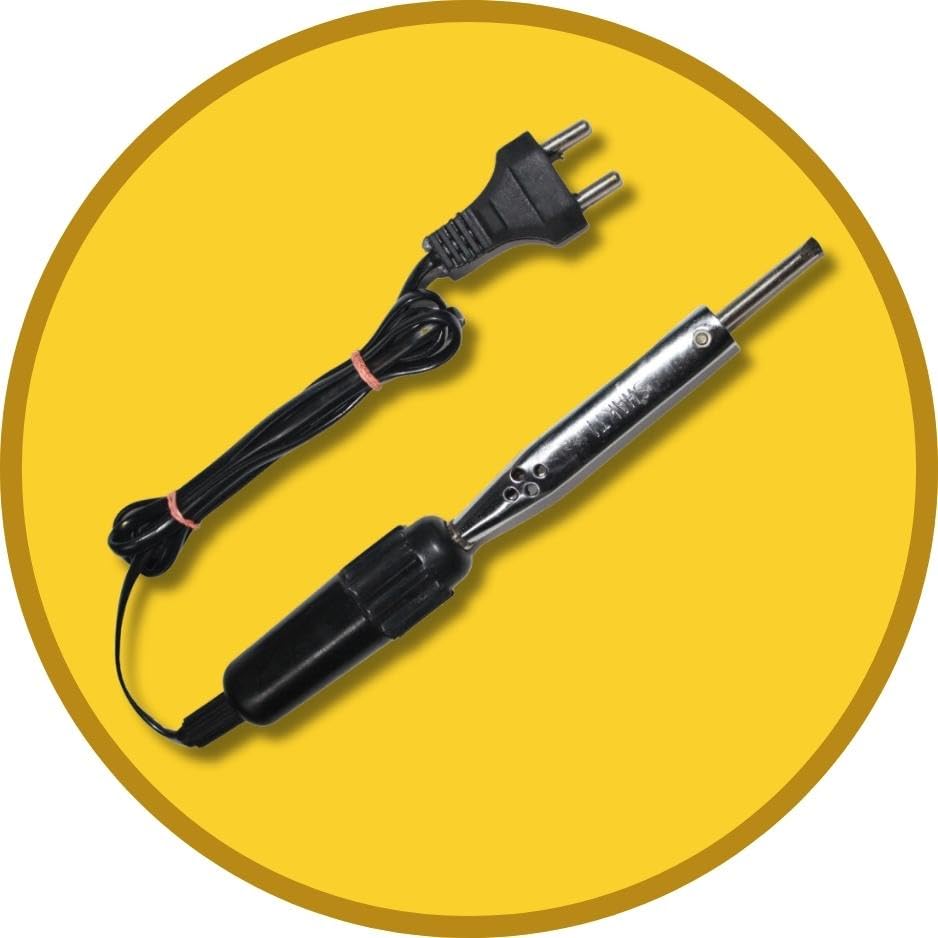Image of Vtronix 10W Soldering Iron with Bakelite Handle for Precision Electronics Work | Soldering Machine for Home, Industrial & Electronics Workshop Reparing with Fast Heating & Heat Resistant Handle