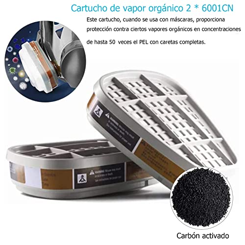 Seguridad, Máscaras de Respiración Marca MOKUKU (3)