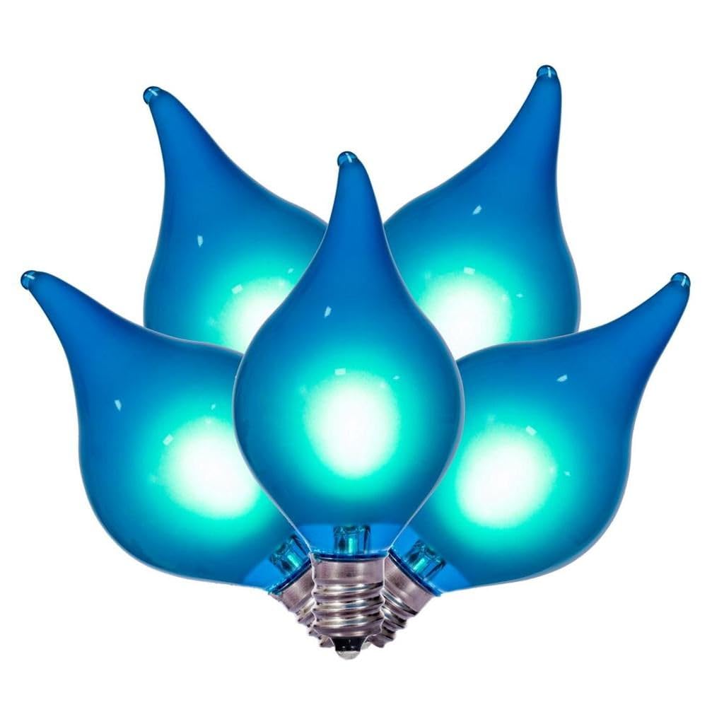 Vickerman 735558-0.6 watt 120 volt G45 Candelabra Screw Base Blue