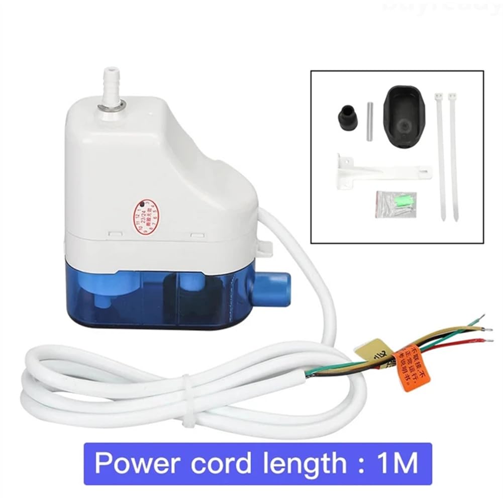 Pompe de Relevage de Condensats Automatique Ultra-Silencieuse -24C, 1 à 3 Prises, pour Climatiseur, sur Crochet