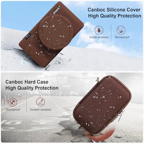 Funda rígida para cámara Sony ZV-1 color marrón miniatura 4