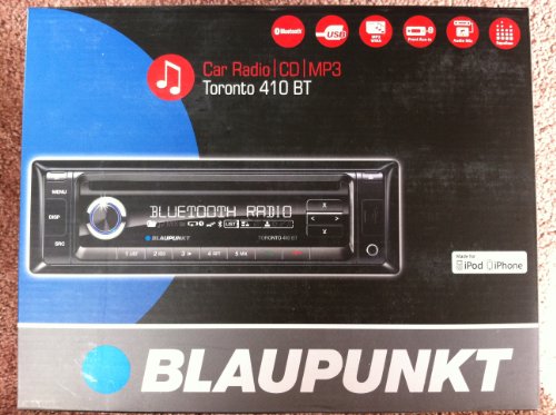 Blaupunkt Toronto 410 BT Autoradio (Bluetooth, USB 2.0, Front Aux in, Apple iPod/iPhone Anschluss)