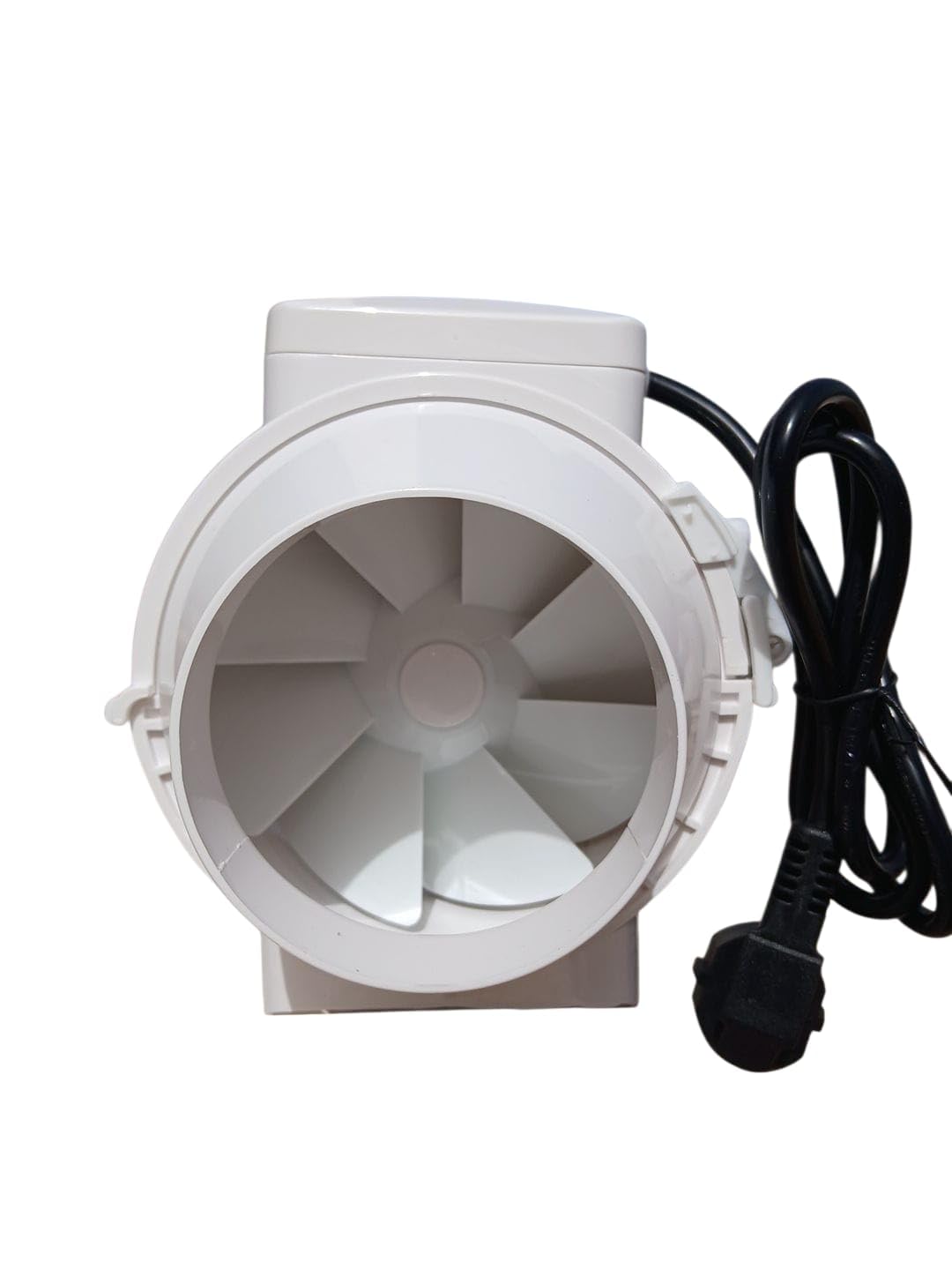 TT 100 Estrattore d'Aria Centrifugo 100mm | Doppia Velocità 145-187 m³/h, Silenzioso 60dBA, 21W, Cavo Incluso, Per Coltivazione Indoor, Bagno, Cucina