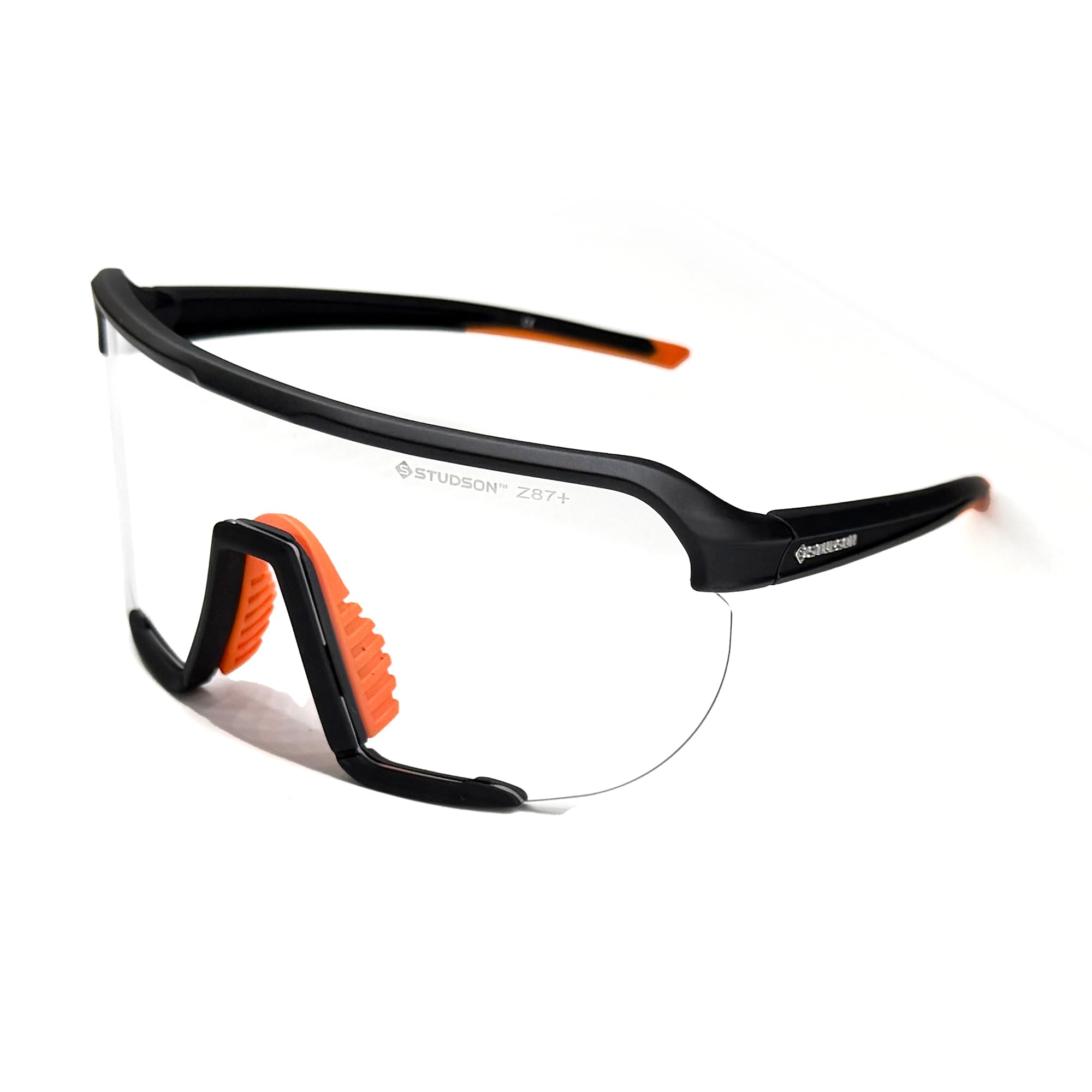 STUDSON Watchman Safety Glasses - ANSI Z87+ Rated Impact Protection - Scratch-Resistant & Anti-Fog Polycarbonate Lenses - Non-Slip Fit - Lightweight