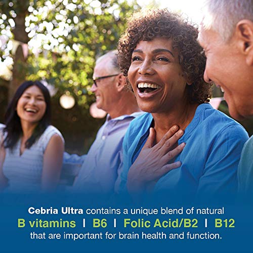 Cebria Ultra Brain Supplement For Men, Women & Seniors – Nootropic Safe And Effective Memory Supplement For Retention, Recall & Age-Related Memory Loss (30 Count) #TOP6