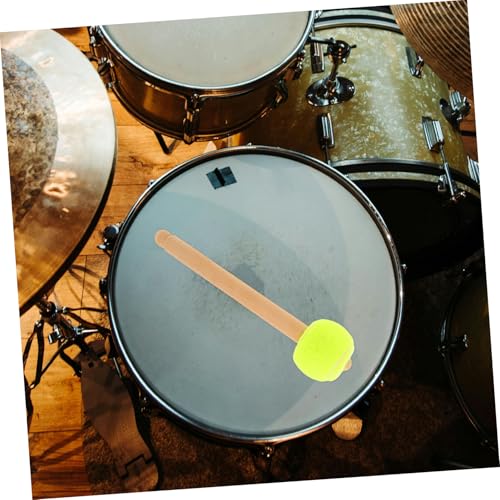 Baquetas de madera con mango para banda de marcha y tambores para principiantes miniatura 6