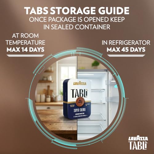 Lavazza Super Crema Espresso Tabs for Tablì Machines, Medium Roast (48 ct) - image 6