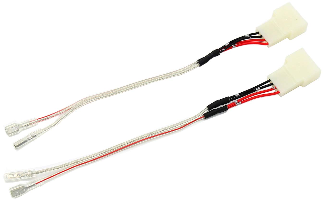 DUNTUO Front Tweeters Dash Speaker Wiring Harness for Toyota 4 Runner,Tacoma,Rav4,Camry,Speaker Connector Adapters for Subaru WRX,Crosstrek,Forester,Impreza 2012-2020 : Electronics
