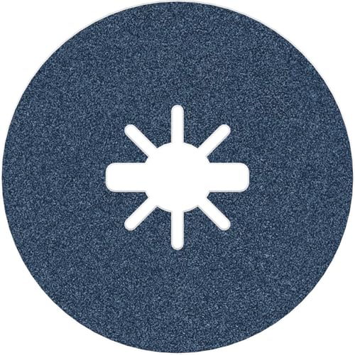 1 x Pro Steel R574 X-Lock için Fiber Taşlama Diski, Çelik, Ø 115 mm, Granülasyon 120