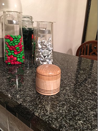 Exquisite Handcrafted Maple Storage Jar – Elegant and Eco-Friendly Kitchen Accessory - Image 2