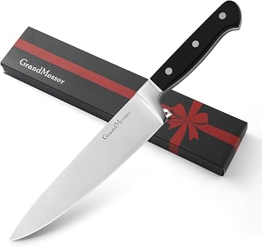 8 Inch Chef Knife in Japanese Steel AUS-8