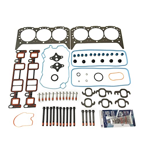 Image of Partsflow Head Gasket Set W / 26 Head Bolts Compatible With Chevy Astro For Chevy Blazer, Chevy C1500, Chevy Express 1500, GMC C1500, GMC Jimmy, GMC Safari, Isuzu Hombre, Olds Bravada 4.3L V6
