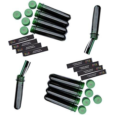 GEO-VERSAND 10 x Petling - Only with Logbooks and Lid - Green, 13 cm, 10079 Cover