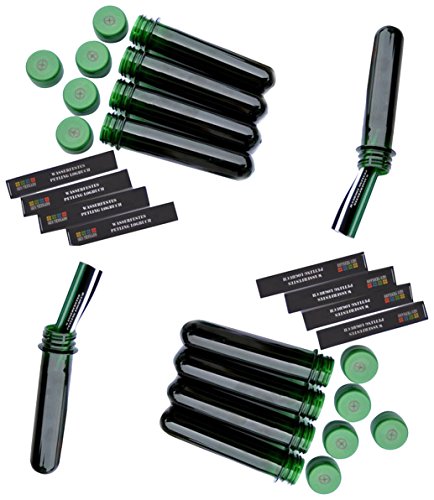 GEO-VERSAND 10 x Petling -nur mit Logbüchern und Deckel, grün, 13 cm, 10079 Cover