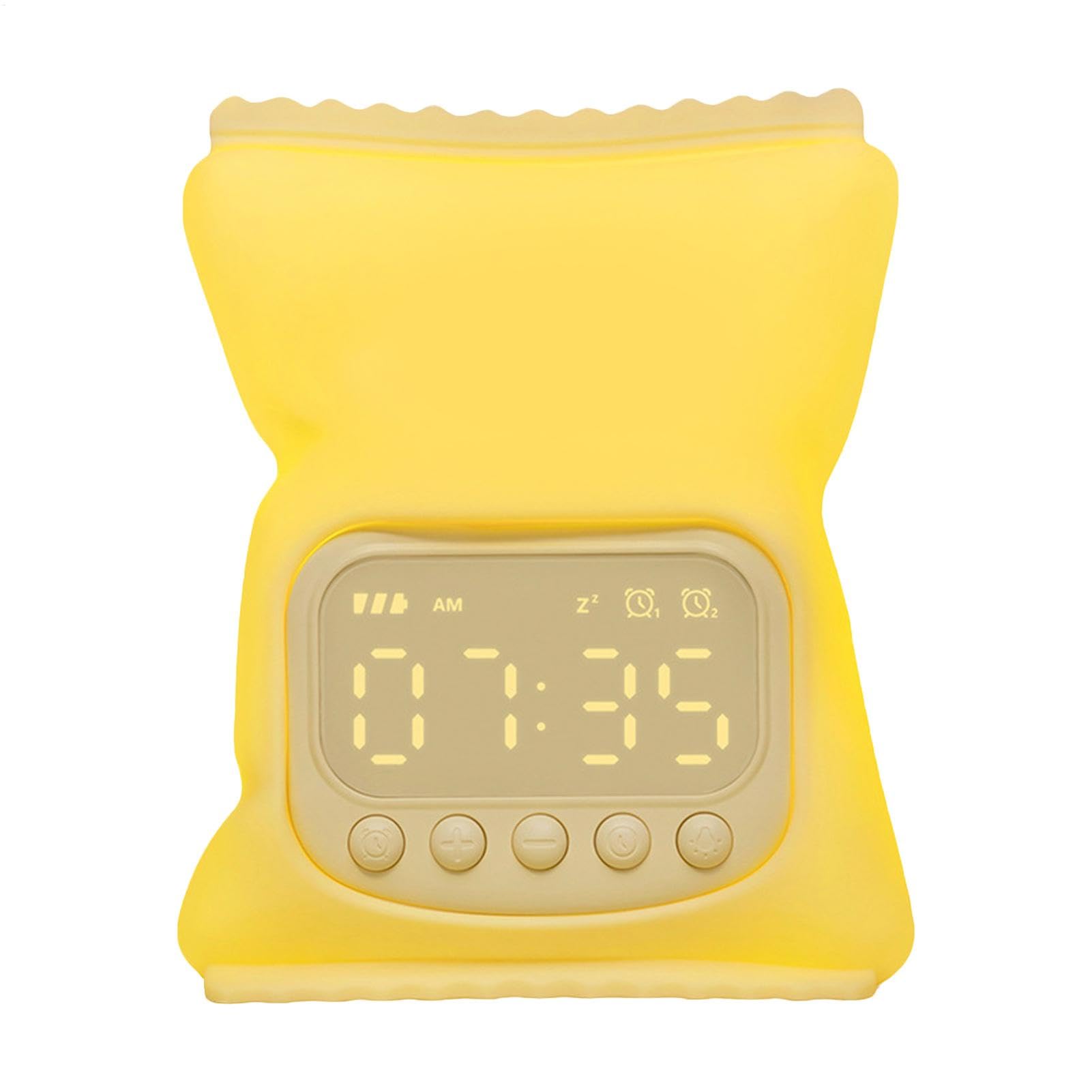 Réveil lumineux rechargeable USB doté du mode snooze malin