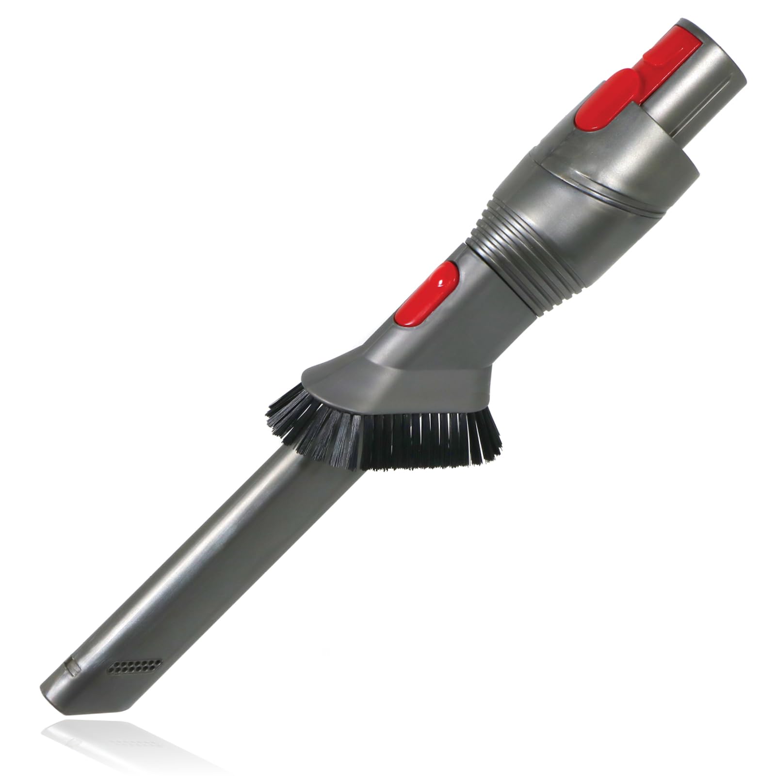 Spares2go Large Crevice Tool Brush Nozzle 2-in-1 for Dyson V7 V8 V10 V11 V15 SV10 SV11 SV12 SV14 SV15 SV16 SV17 SV27 Vacuum Cleaner