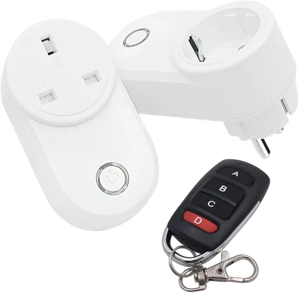 Compatible with Multiple Devices Controller Control Smairt Socket EU UK PuLiG and Signal Sende Transmitter 15A Electrical Outlet Switch, for Home Appliance New 2026 Electronic & Accessories