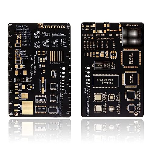 Treedix 2PCS PCB SMD AWG Rulers