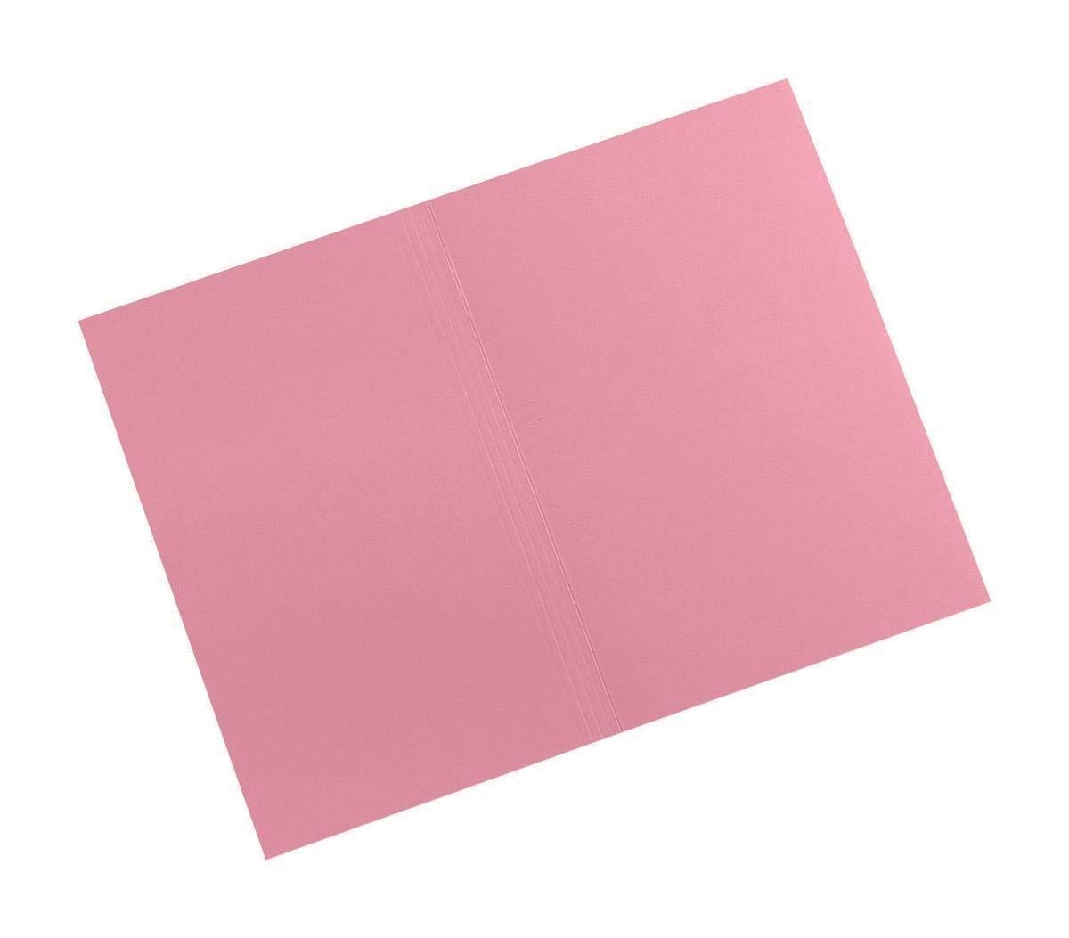 Guildhall Square Cut Folder Foolscap Pink Manila 315 Gsm Pack Of 100
