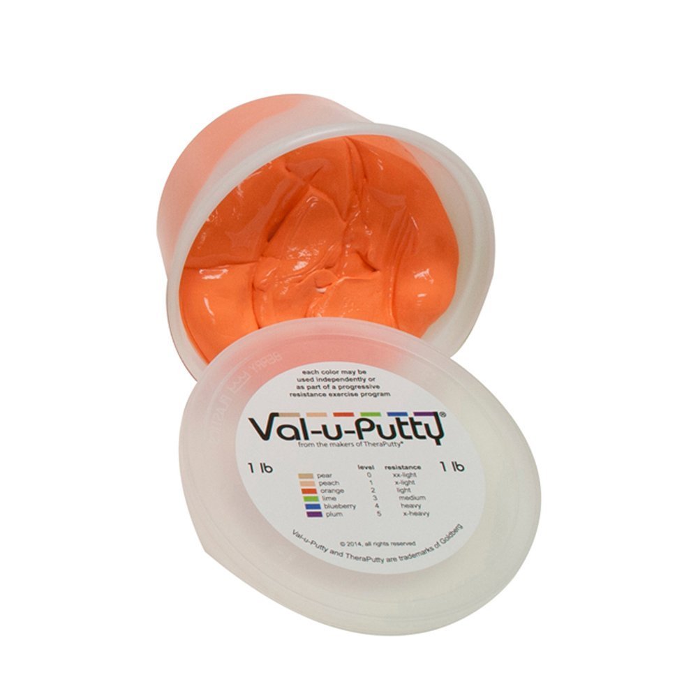 Val-u-Putty153; Exercise Putty, Orange, Soft, 1 Pound