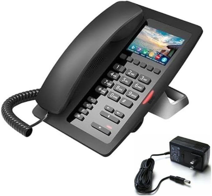 Generic Fanvil H5W Wi-Fi Black IP Phone 3.5 Color Screen with 2 SIP Lines Ideal to Hospital, Shopping mall, Hotel with Fanvil 5V/2A Power Adapter, H5W-BL+PSU-5V/2A Generic Fanvil H5W Wi-Fi Black IP Phone 3.5 Color Screen with 2 SIP Lines Ideal to Hospital, Shopping mall, Hotel with Fanvil 5V/2A Power Adapter, H5W-BL+PSU-5V/2A
