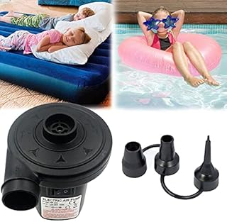 Rantizon Electric Air Pump for Inflatables  BLOW POP paddling pool pump 220-240V/150W Electric Pump, Paddling pools Pump for Air bed, Blow up Bed Pump for Camping Sports, Kids Paddling Pools & Toys