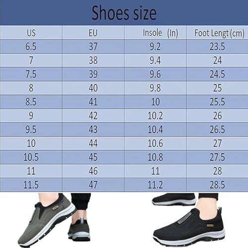 Orthopedic Walking Shoes, Men's Comfortable Waterproof Breathable Orthopedic Walking Shoes Hiking Shoes2