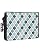Outdoor TV Cover 80 to 85 Inches, Geometric Cyan-blue Vintage Moroccan Pattern Waterproof and Weatherproof TV Cover with Remote Control Pocket, Flat Screen TV Cover Protector for Outside TV