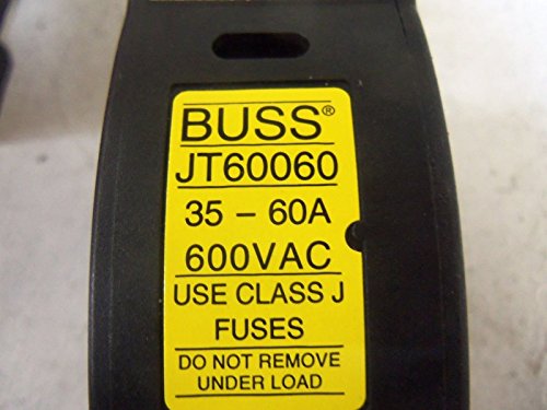 Fusible Class J support Cooper Bussmann JT60060 boîtier 60 Ampères triphasé - 2