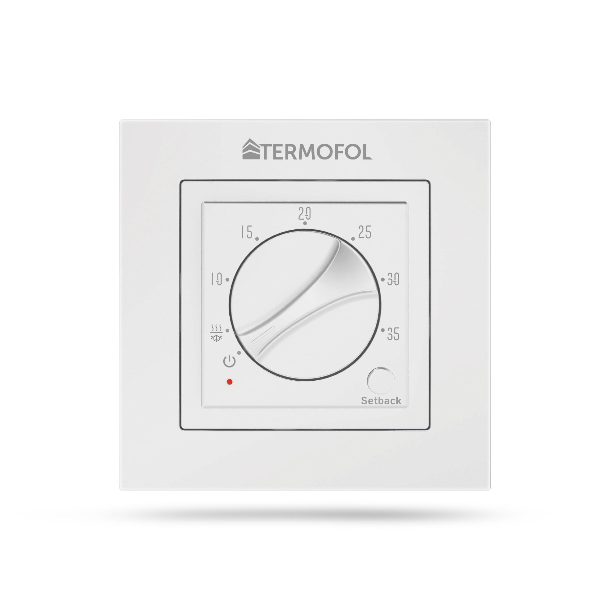 Termofol - Película de calefacción por infrarrojos | Potencia: 220 W/m2 | Superficie de 1,5 m² | Kit completo con termorregulador TF-H3 | Para autoinstalación | Calefacción por suelo radiante, pared o