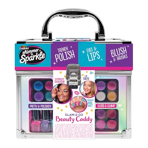 Shimmer 'n Sparkle Glam to Go Beauty Caddy