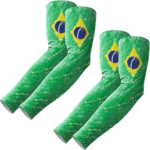 Image of ROXUN Arm Sleeves Cooling UV Sun Protection Sport Compression for Men Women | UPF50,Seamless cover arms,Tattoo-covering,Lightweight & breathable,daily wear,Outdoor work,Basketball Baseball,Mangas