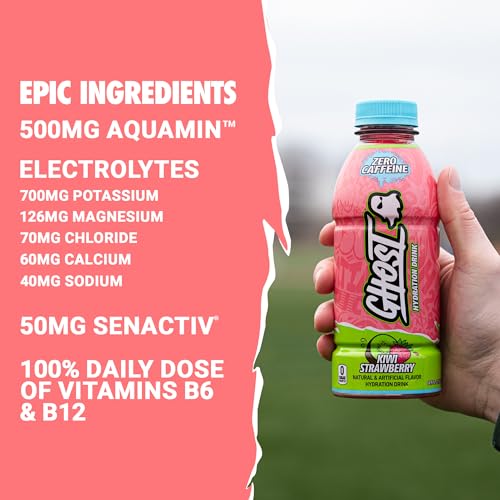 Ghost Hydration Drink, Kiwi Strawberry thumb #2