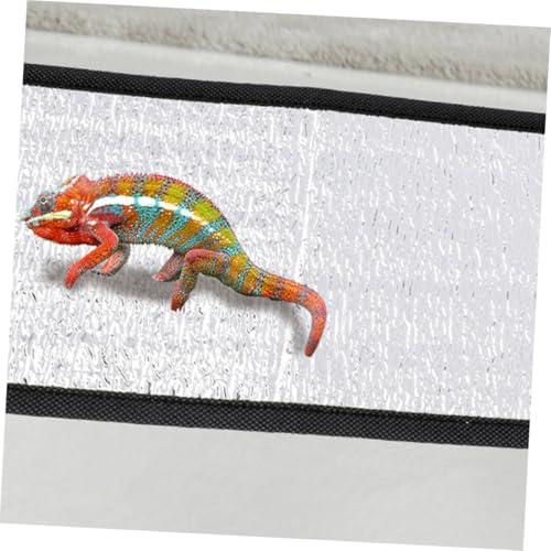 Alfombrilla térmica reflectante de aluminio para reptiles miniatura 6