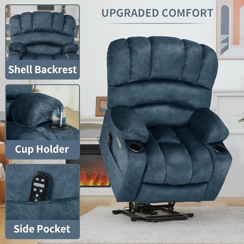 Sillón reclinable eléctrico con soporte para adulto miniatura 5