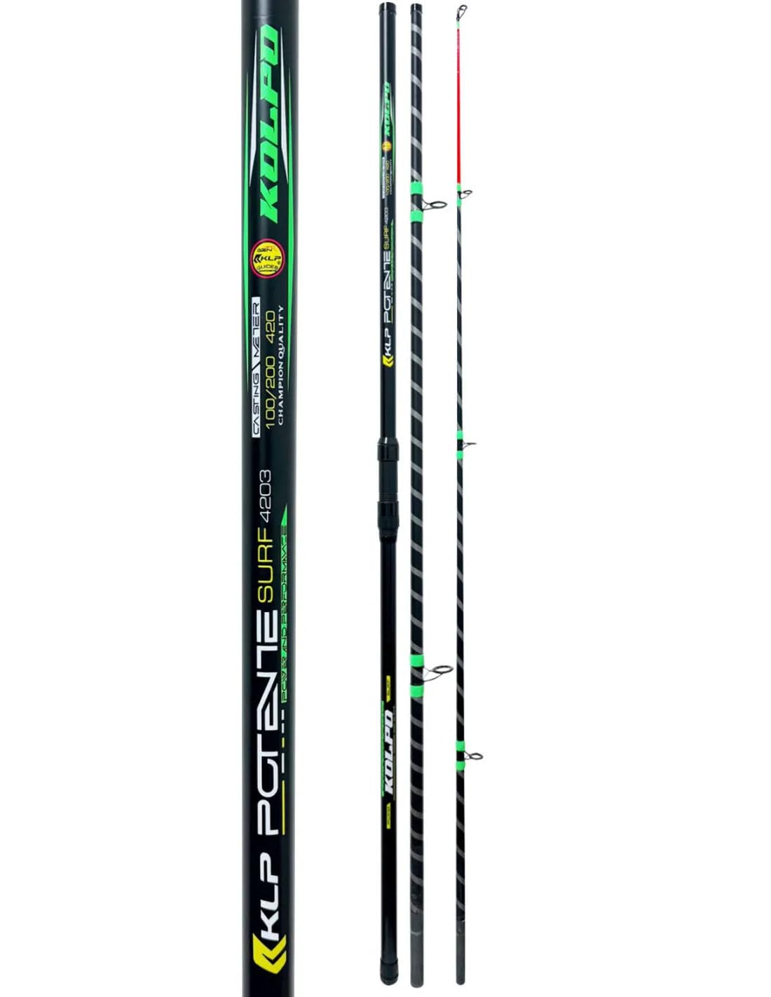kolpo potente surf 4,20 m 100-200 g – canna surf casting