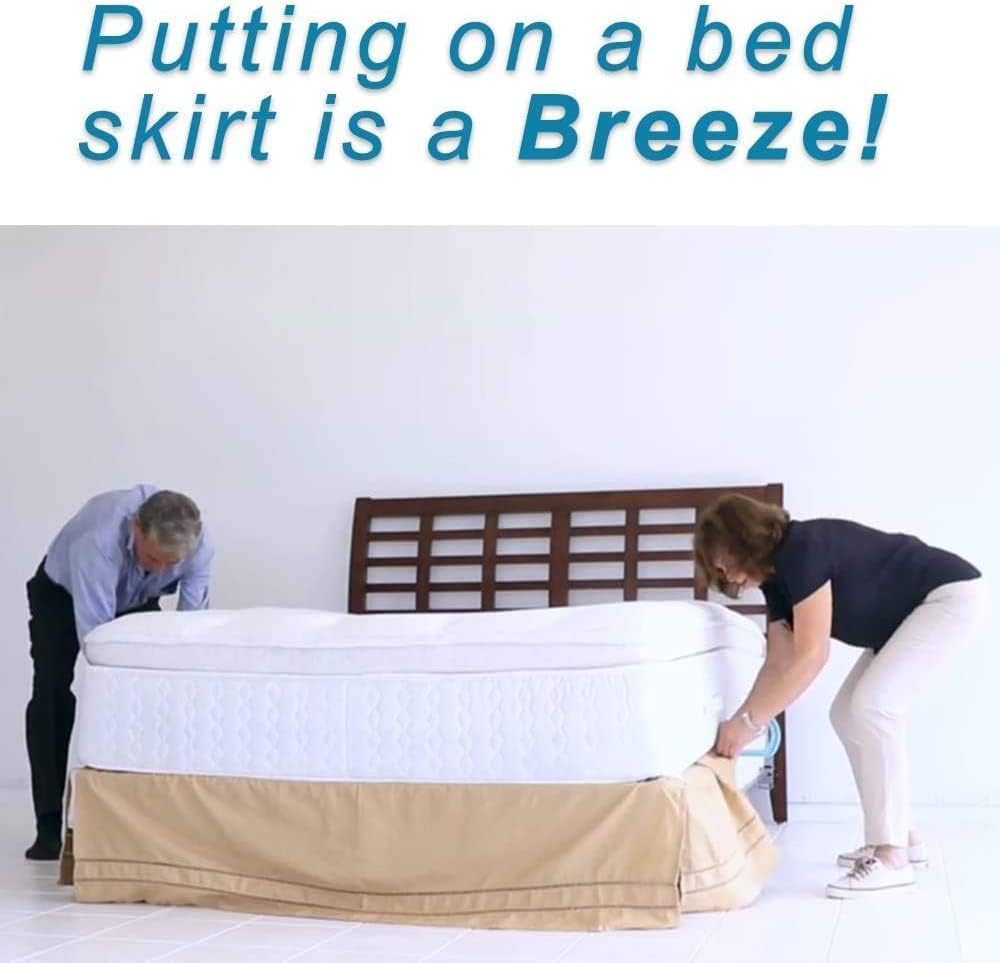 Buntychiku Mart 2-in-1 Mattress Lifter & Bedsheet Tucker Tool – Ergonomic Grip for Easy Bed Making, Back Pain Relief, Durable ABS Build, Lifts & Holds Mattress for Tucking Sheets 2
