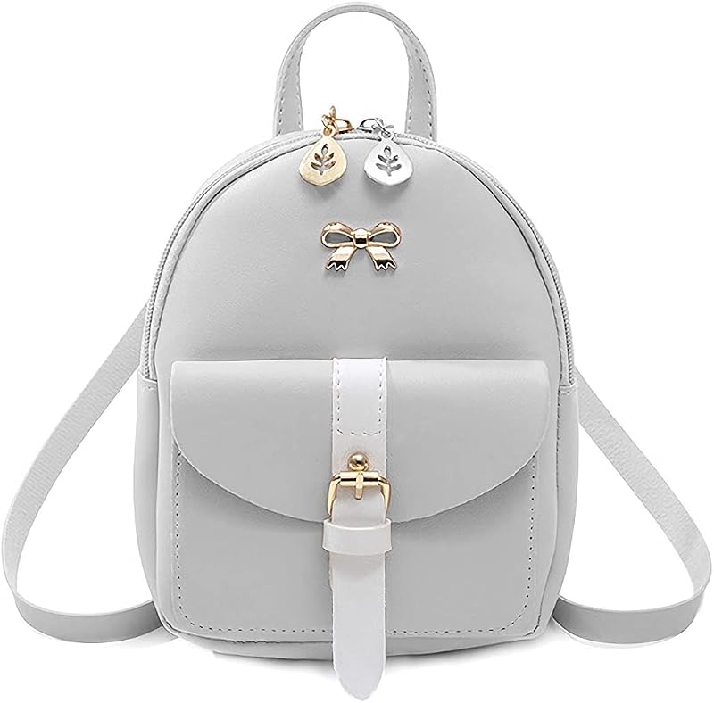 NUWA Mini mochila para mujeres y adolescentes, lindo bolso cruzado para teléfono celular, mochila de viaje ligera, regalo ideal para ella (gris1)