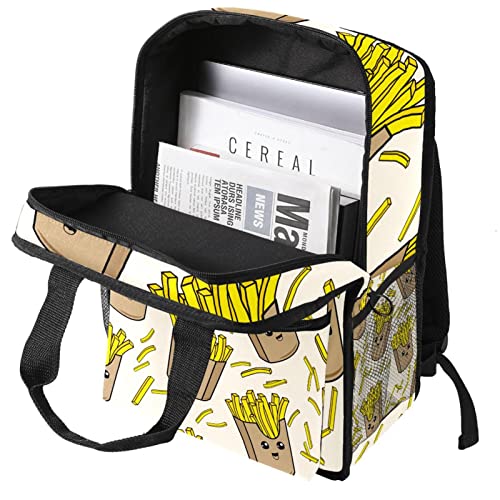 Sac à dos pour garçons renards orange cartable enfant réglable - 3