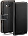 Produktbild moex Klapphülle kompatibel mit HTC U11 Hülle klappbar, Handyhülle mit Kartenfach, 360 Grad Flip Case, Vegan Leder Handytasche, Schwarz
