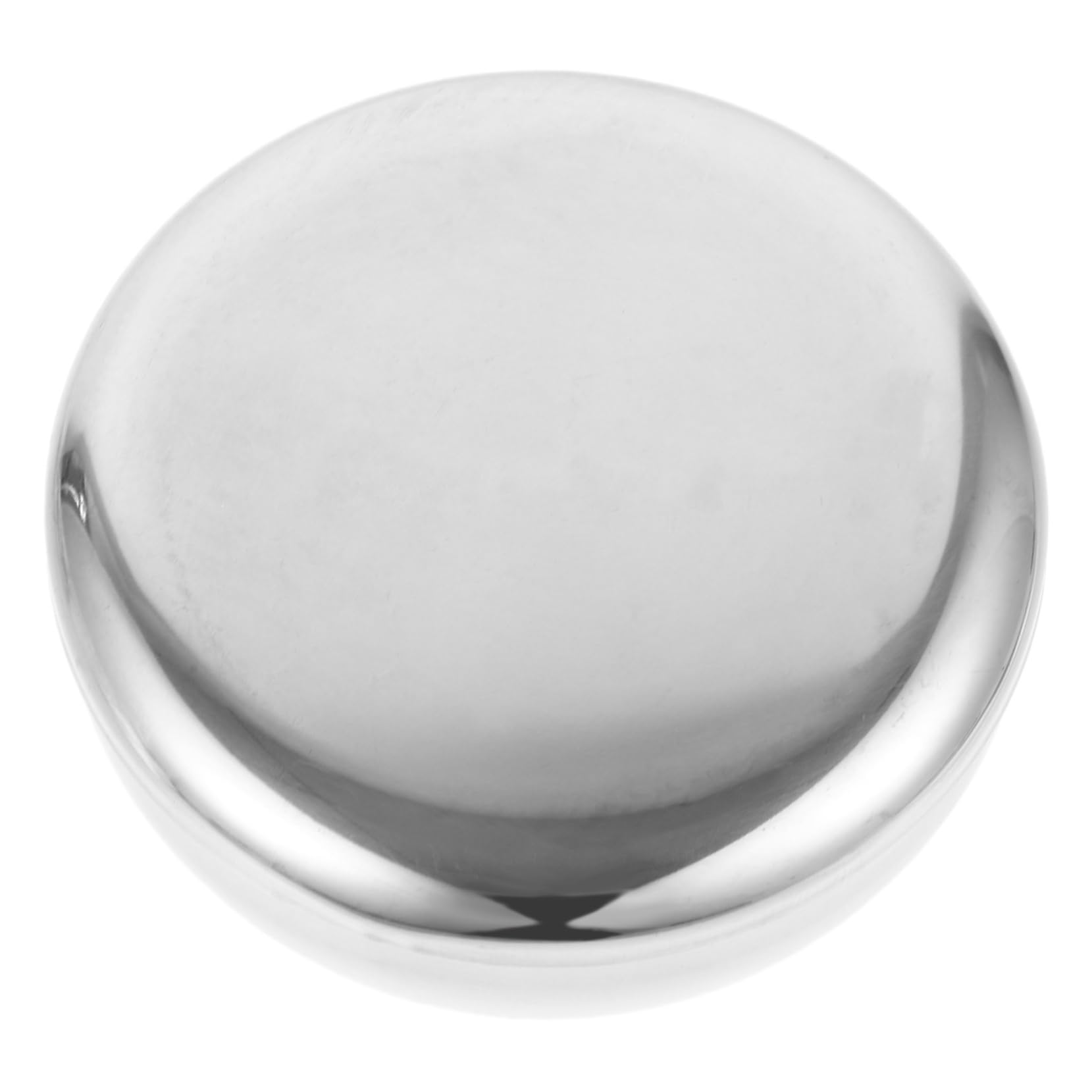 Didiseaon Stainless Steel Shaving Mug Bowl Shave Soap Cup for Men 52mm Tall 73mm Diameter Stylish Shaving Accessory