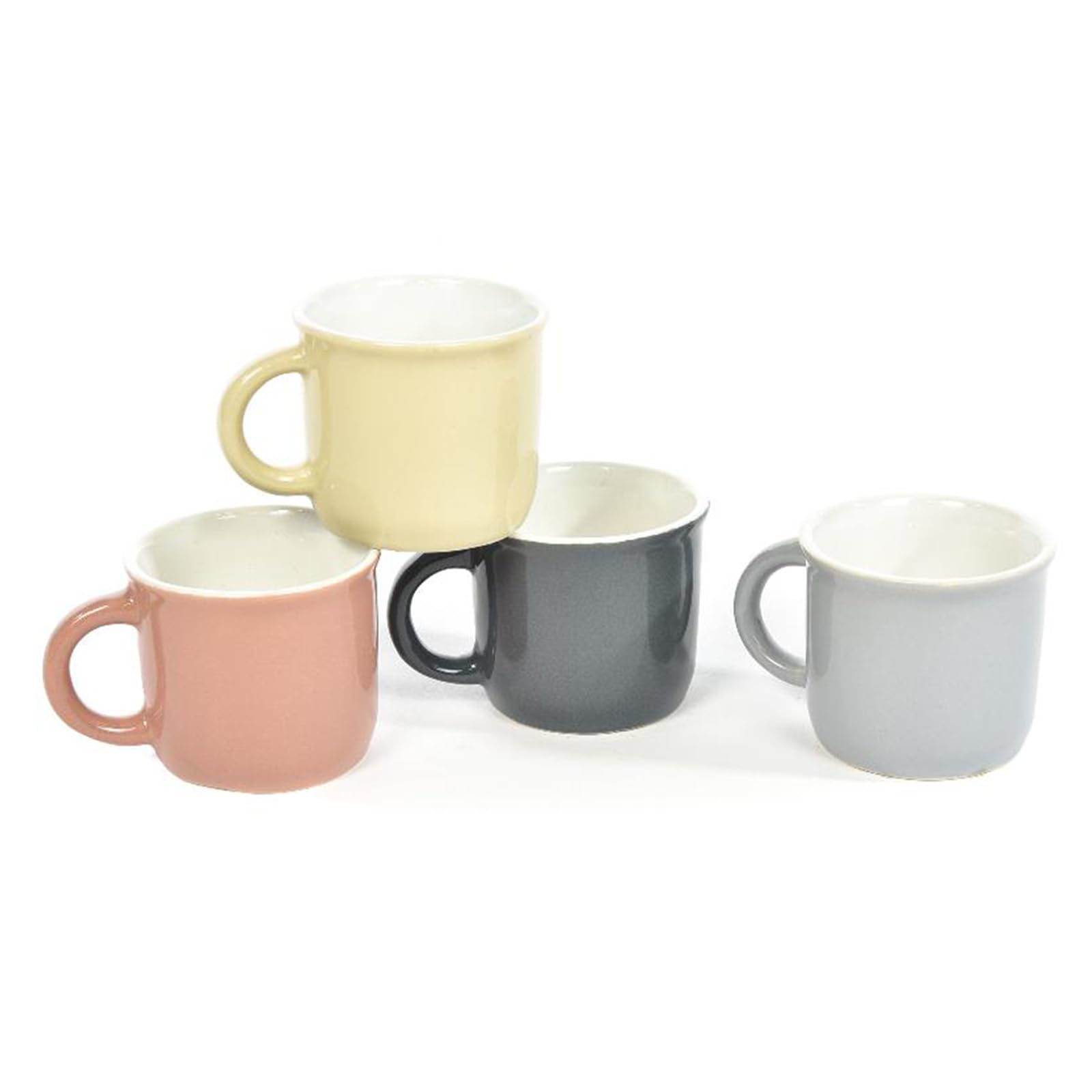 Tazzine Da Caffè Innova - 6 Pezzi In Ceramica Conica, Riutilizzabili, Per Bevande Calde E Fredde - Foto 12