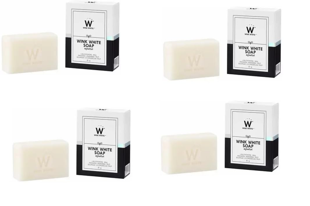 SIMI BEAUTY PRODUCT Wink White Soap (Pack of 4)