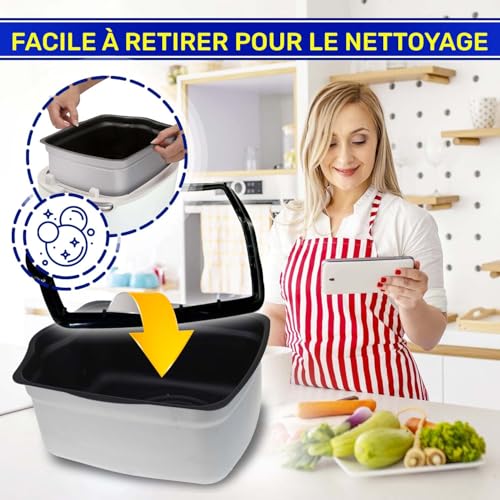 MONTERAL Joint de Couvercle pour Friteuse avec Le Code Original SS-993476 SS993476 pour Tefal pour Moulinex Super Uno - Garantie de 10 Ans – Image 6