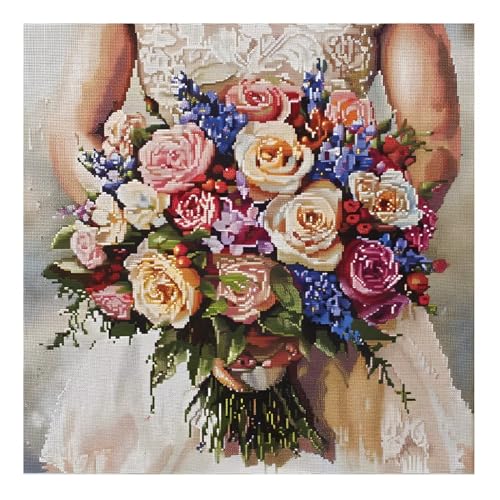 Xinpinzhou Kreuzstich Set Vorgedruckt Blumen, Stickvorlagen Stickbilder Vorgedruckt Kreuzstich Stickpackungen Stickpackung Cross Stitch Embroidery Kit Stickset Sticken Set Erwachsene Anfänger Xinpinzhou Kreuzstich Set Vorgedruckt Blumen, Stickvorlagen Stickbilder Vorgedruckt Kreuzstich Stickpackungen Stickpackung Cross Stitch Embroidery Kit Stickset Sticken Set Erwachsene Anfänger