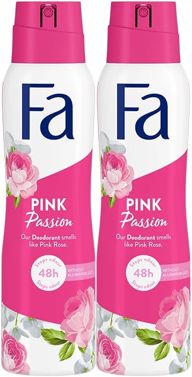 Deodorant Spray Pink Passion 150ml, Pack of 2